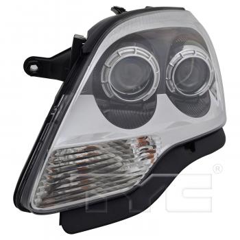 2011 GMC Acadia Headlight Assembly Left TYC 206892909 image 4 of 4