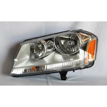 2009 Dodge Avenger Headlight Assembly Left TYC 20689400 image 2 of 2