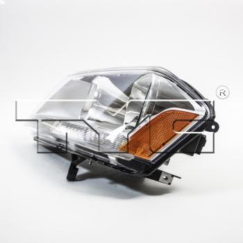 2009 Dodge Avenger Headlight Assembly Left TYC 206894009 image 2 of 4