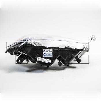 2009 Dodge Avenger Headlight Assembly Left TYC 206894009 image 3 of 4