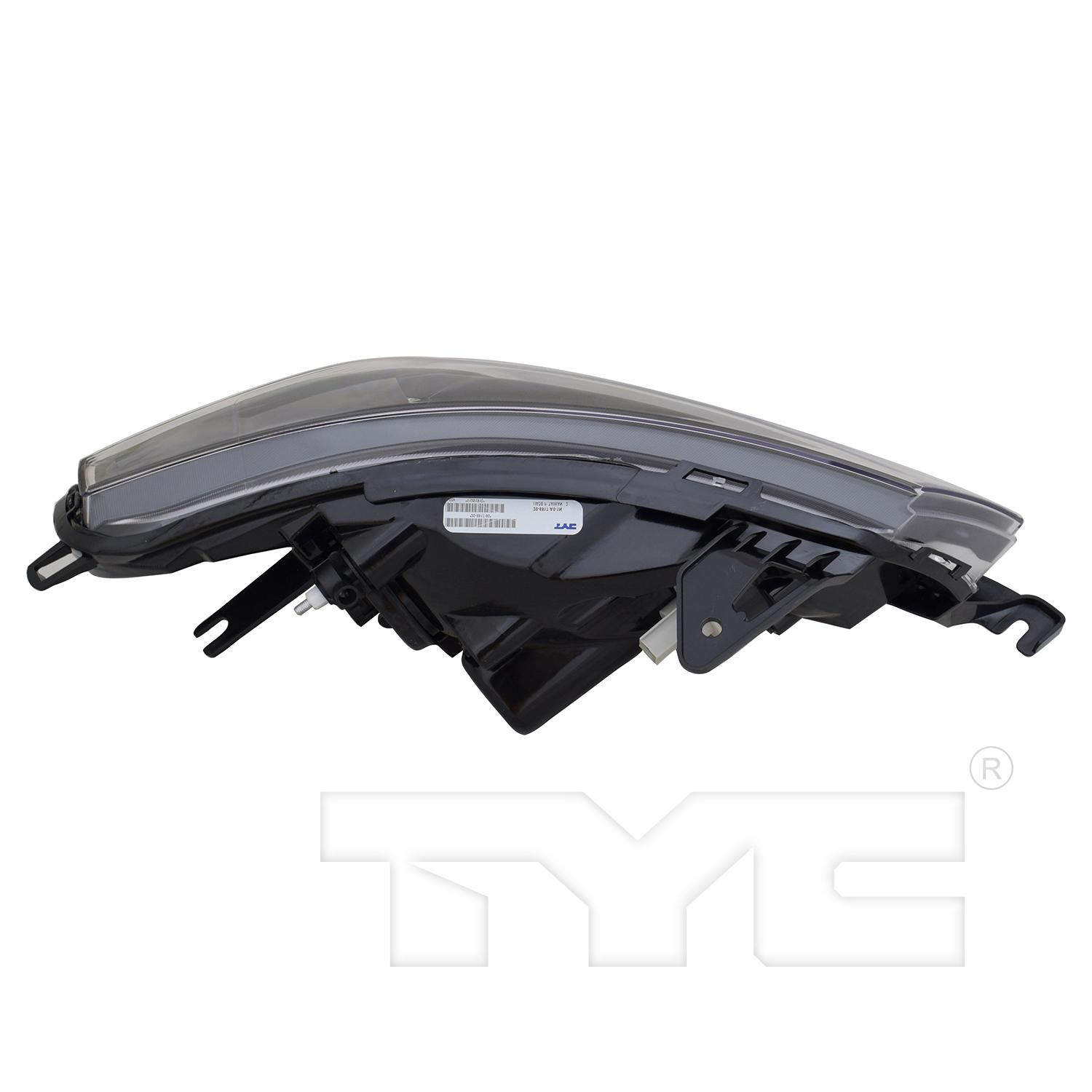 TYC 206918909 Headlight Assembly product image 5 of 6