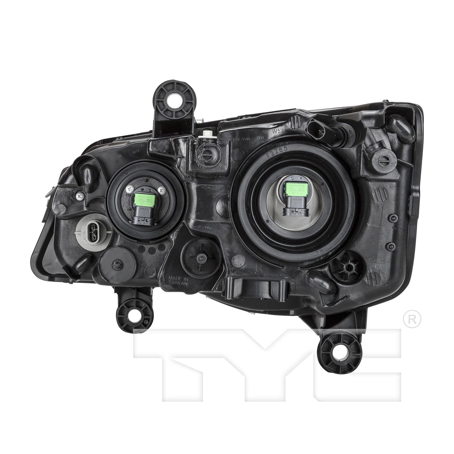 TYC 20691900 - Headlight Assembly TYC 20691900 Headlight Assembly product image 2 of 6