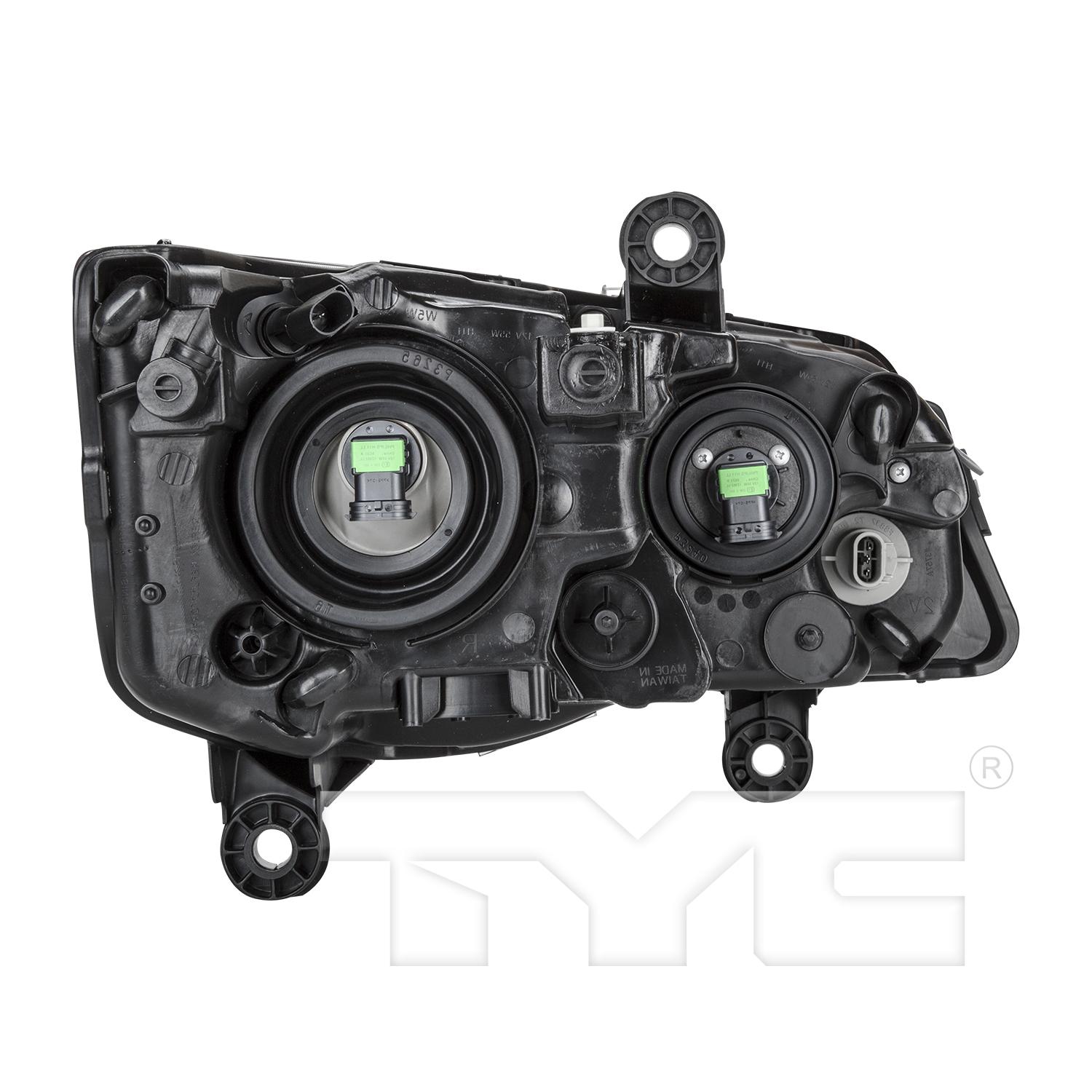 TYC 206920009 Headlight Assembly product image 2 of 6