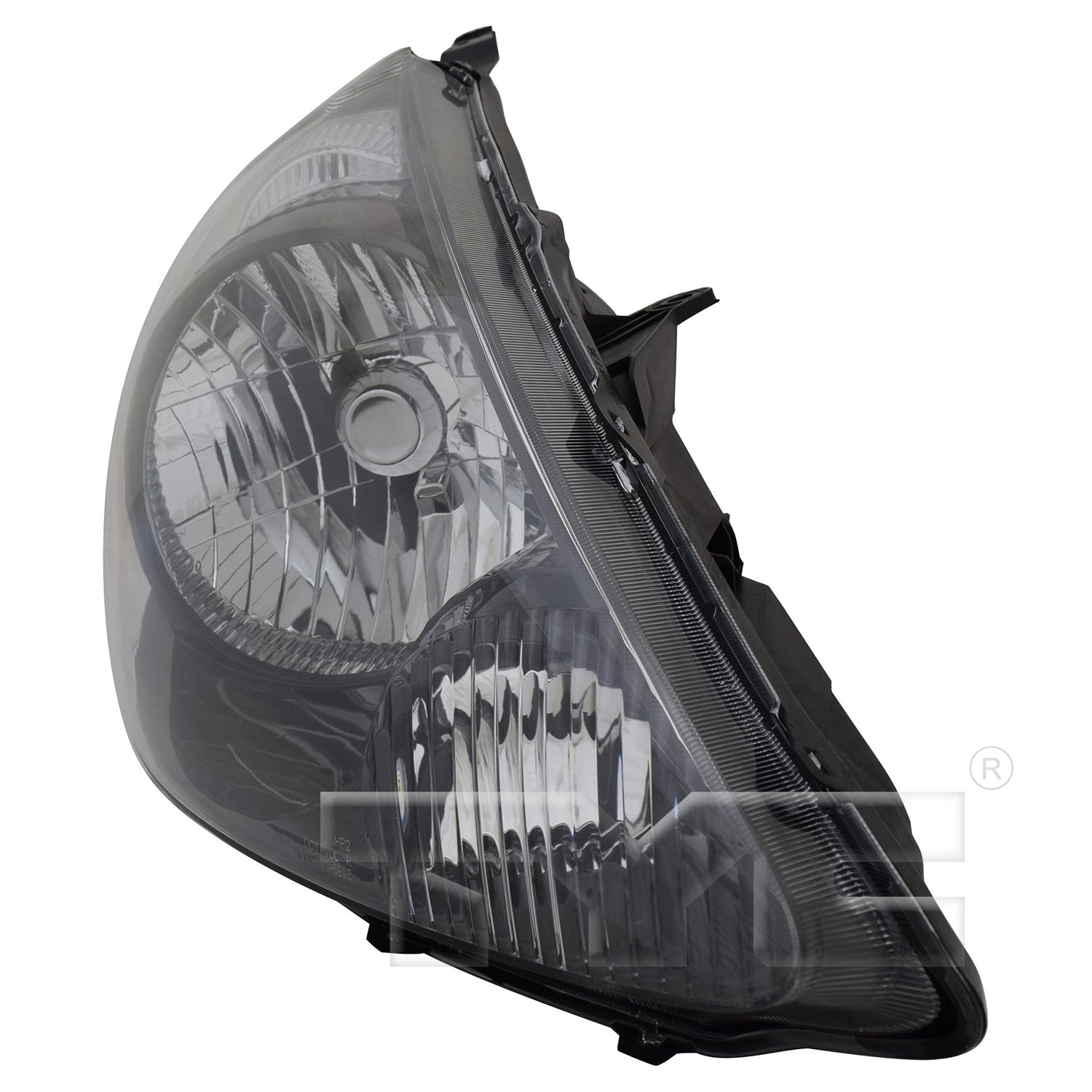 TYC 206925019 Headlight Assembly product image 4 of 6