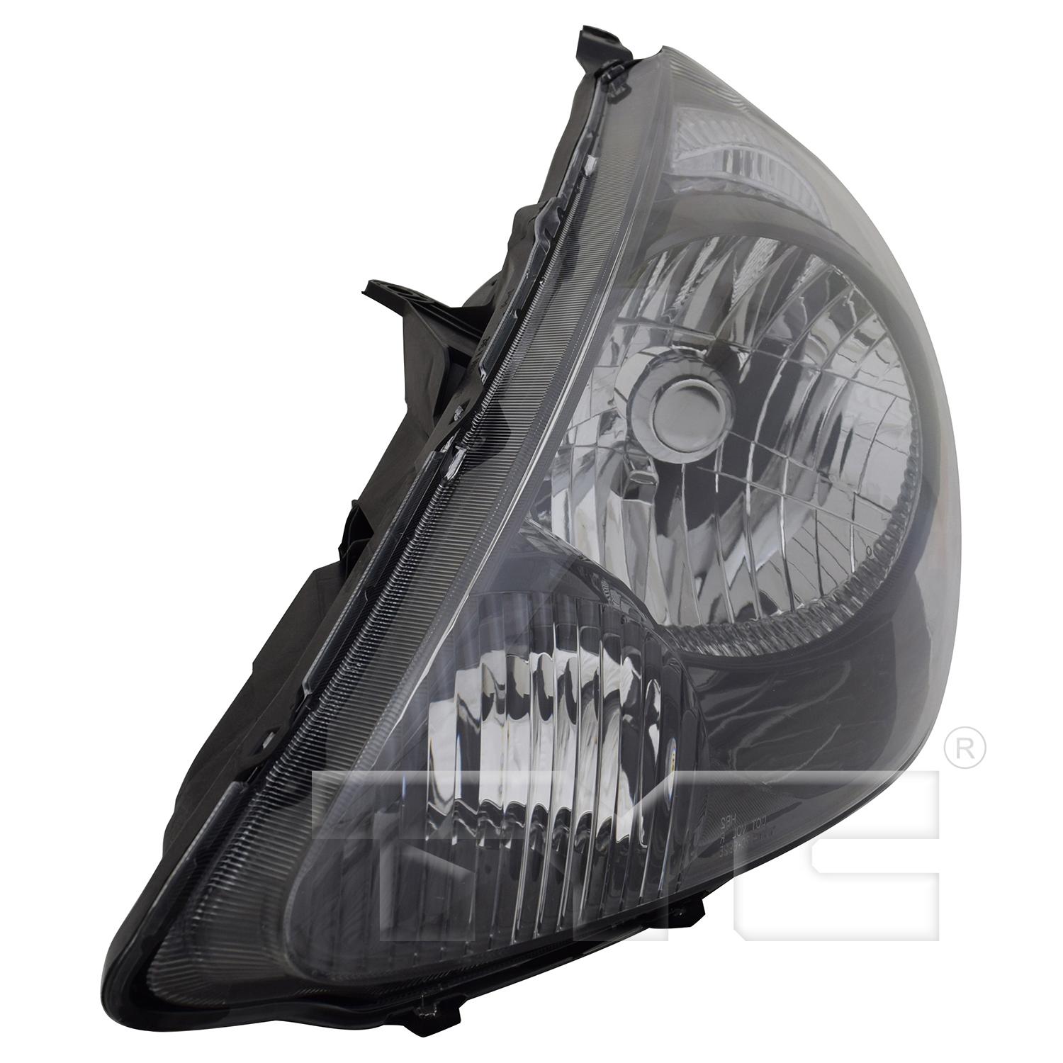 TYC 206926019 Headlight Assembly product image 4 of 6
