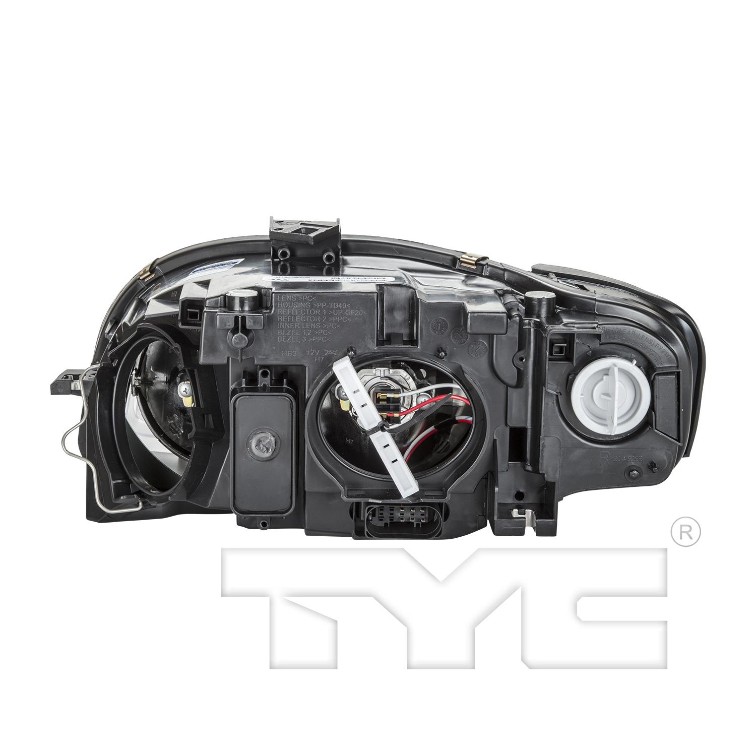 TYC 20693500 Headlight Assembly product image 2 of 2