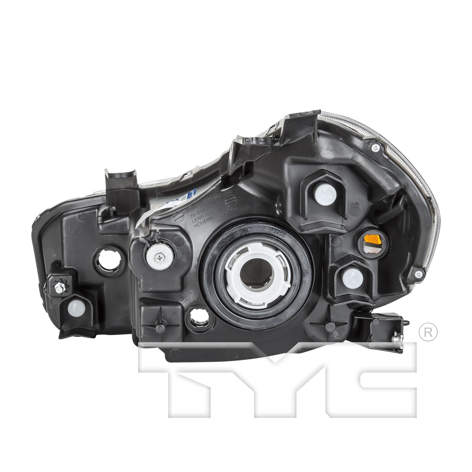 TYC 20695901 Headlight Assembly product image 2 of 6