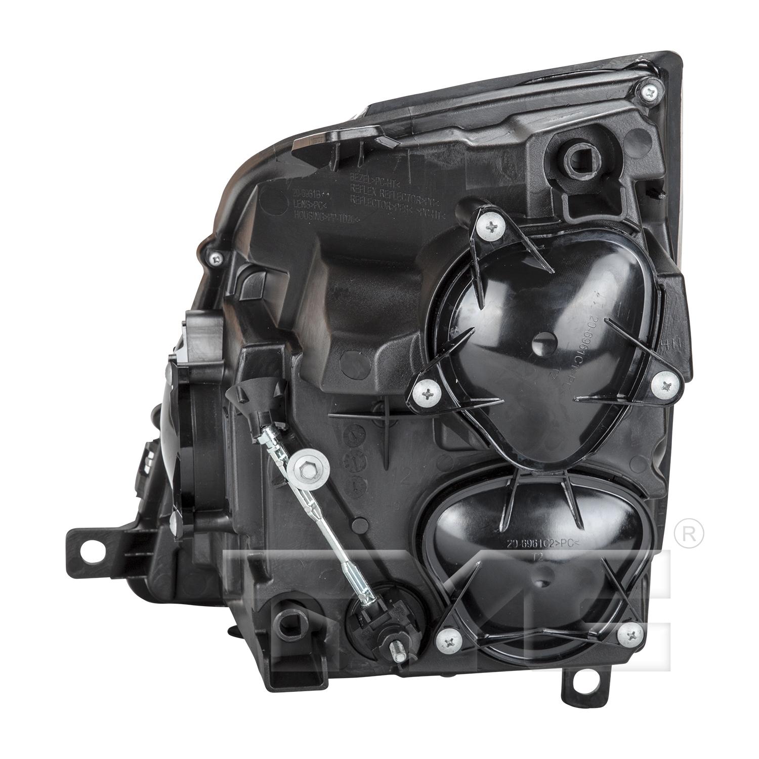 TYC 20696100 - Headlight Assembly TYC 20696100 Headlight Assembly product image 2 of 6