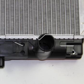 TYC 2073 - Radiator Assembly TYC 2073 Radiator Assembly product image 4 of 5