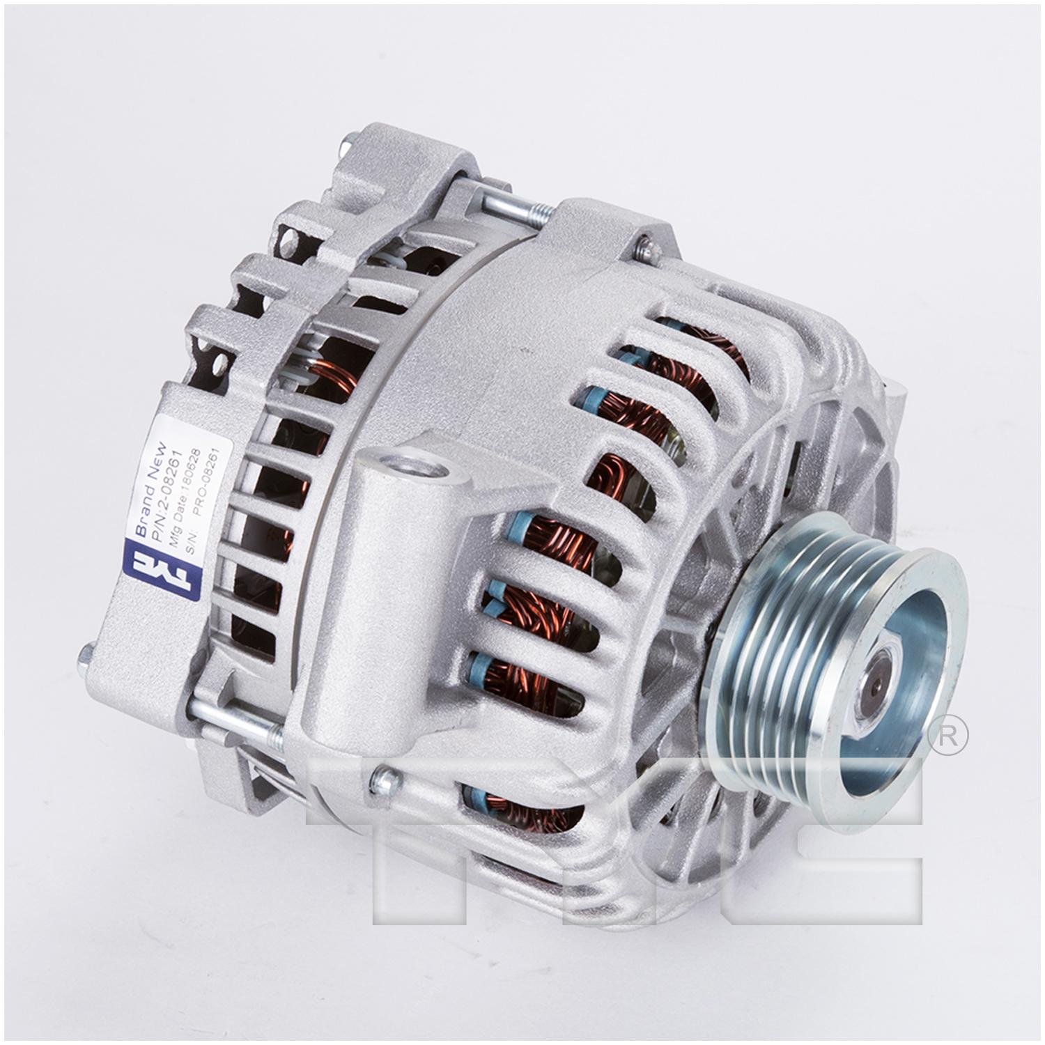 TYC 208261 - Alternator TYC 208261 Alternator product image 1 of 5