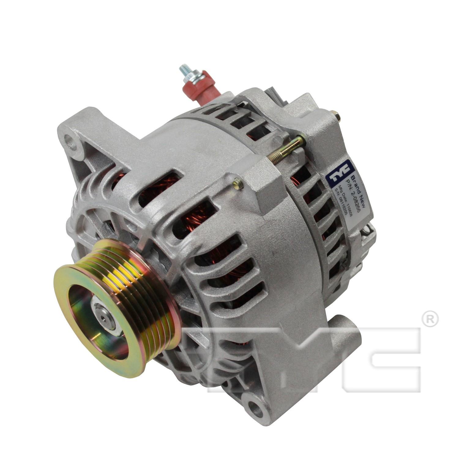 TYC 208266 - Alternator TYC 208266 Alternator product image 4 of 5