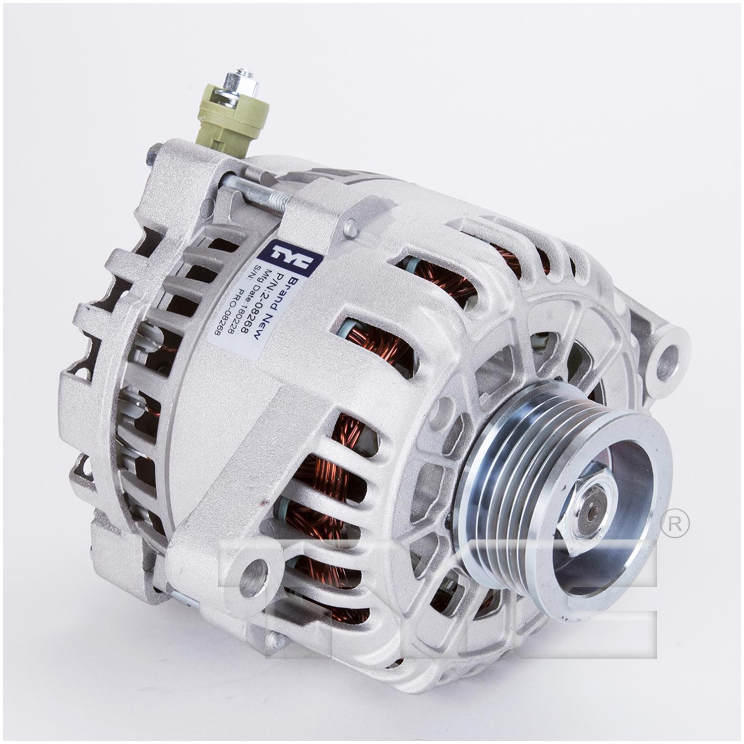 TYC 208268 - Alternator TYC 208268 Alternator product image 1 of 5
