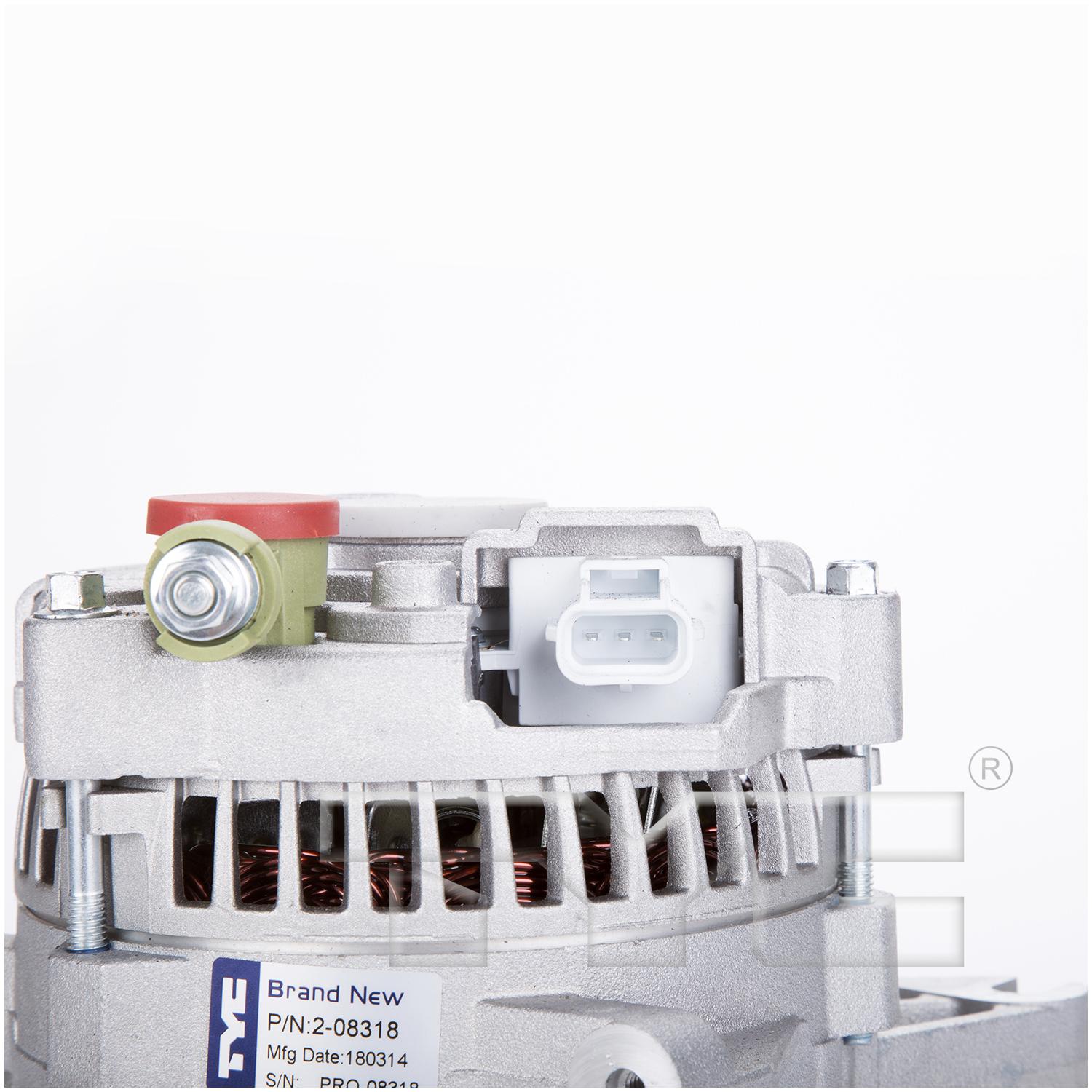 TYC 208318 - Alternator TYC 208318 Alternator product image 5 of 5