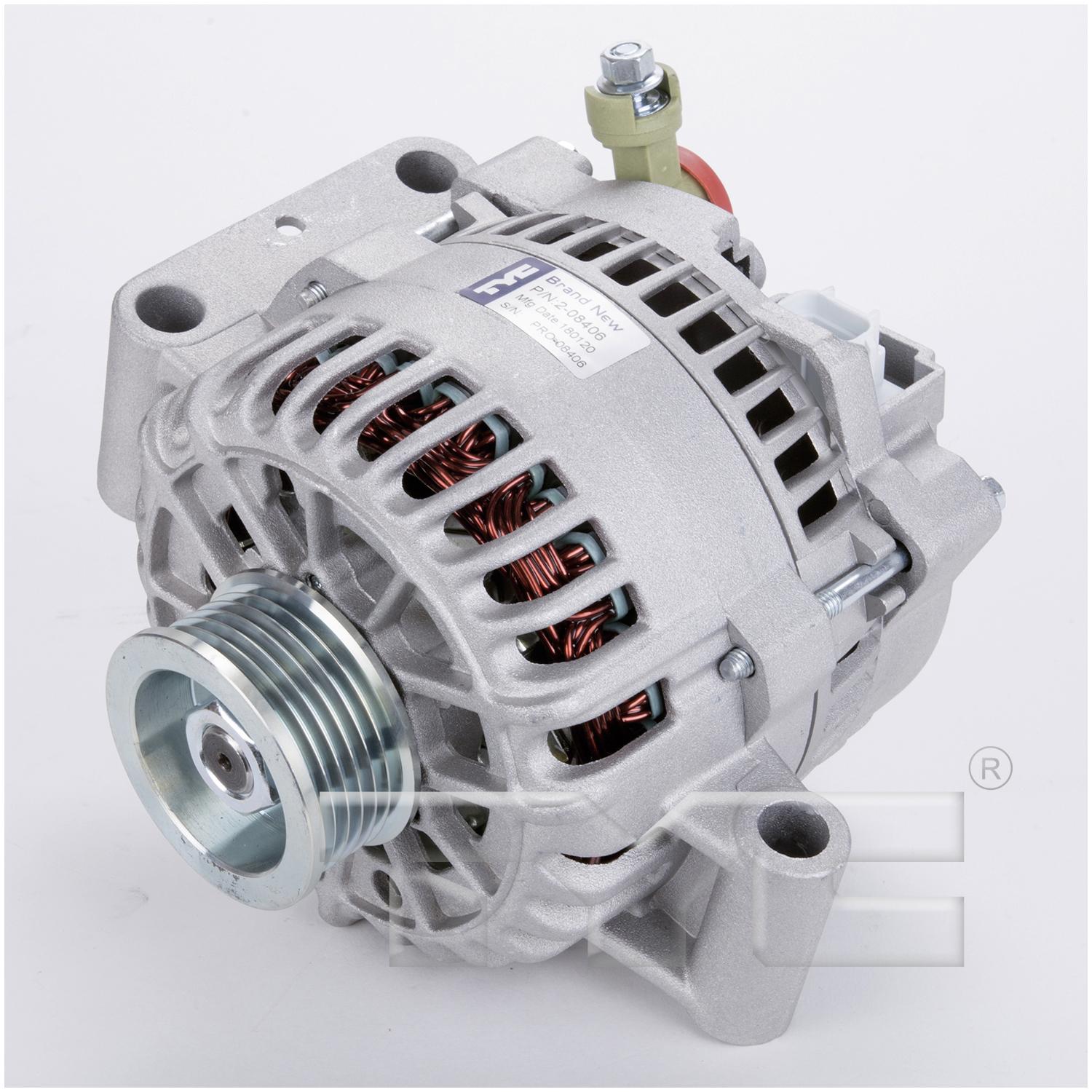 TYC 208406 - Alternator TYC 208406 Alternator product image 2 of 5