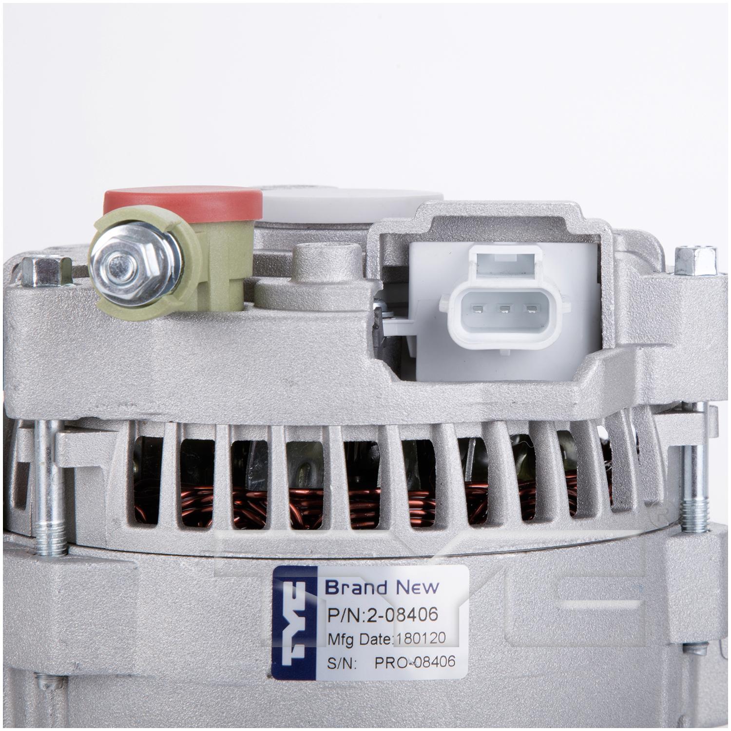TYC 208406 - Alternator TYC 208406 Alternator product image 5 of 5
