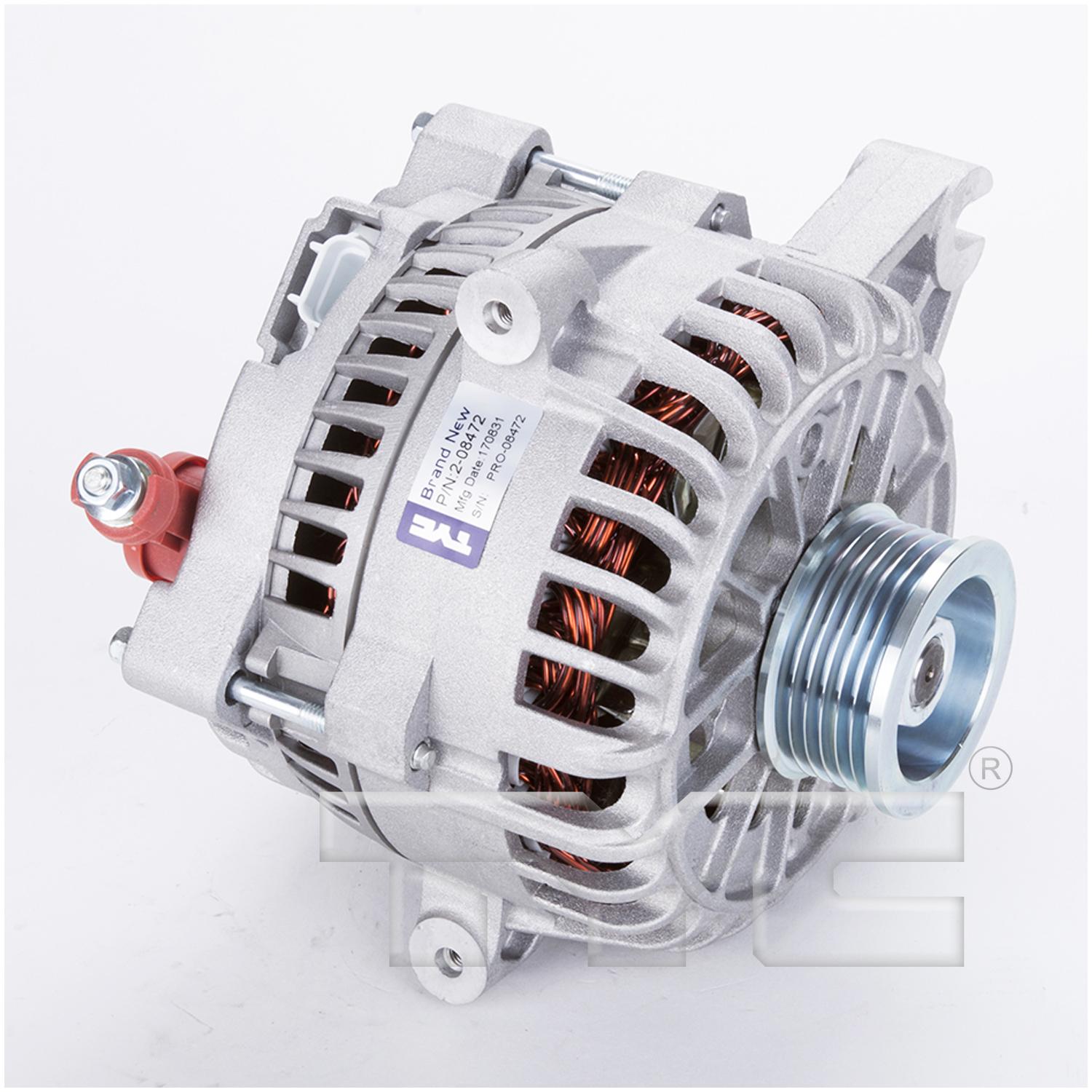 TYC 208472 - Alternator TYC 208472 Alternator product image 1 of 5