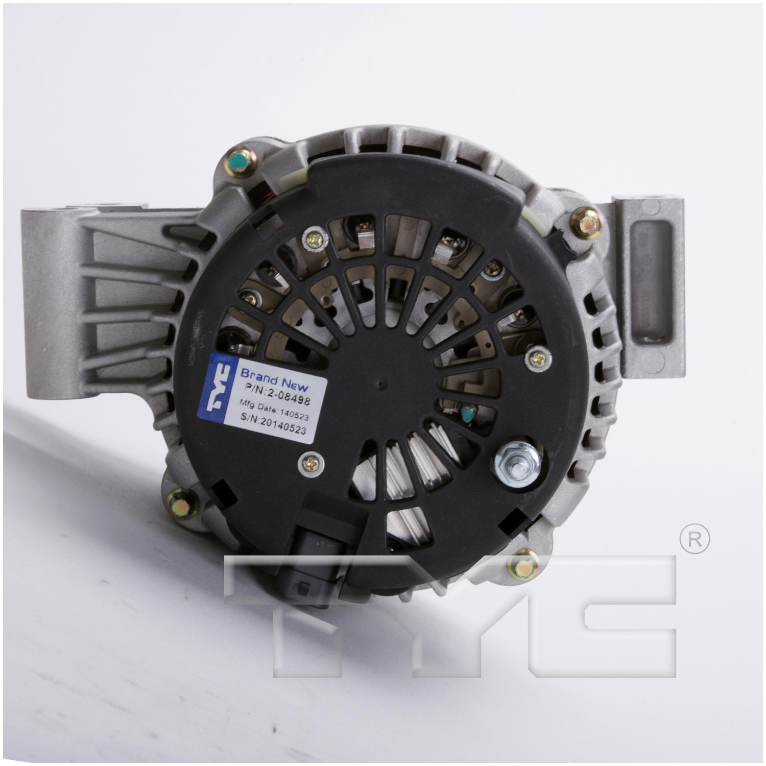 TYC 208498 - Alternator TYC 208498 Alternator product image 4 of 5
