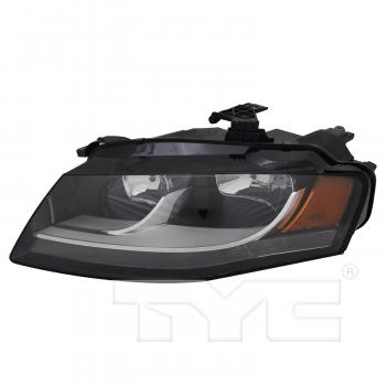 2009 Audi A4 Headlight Assembly Left TYC 209040009 image 1 of 4