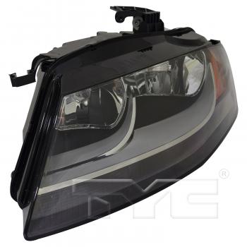 2009 Audi A4 Headlight Assembly Left TYC 209040009 image 4 of 4