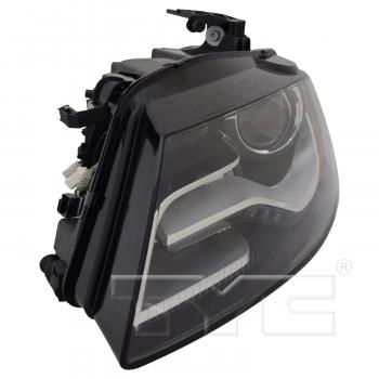 2009 Audi A4 Headlight Assembly Left TYC 209042019 image 4 of 4