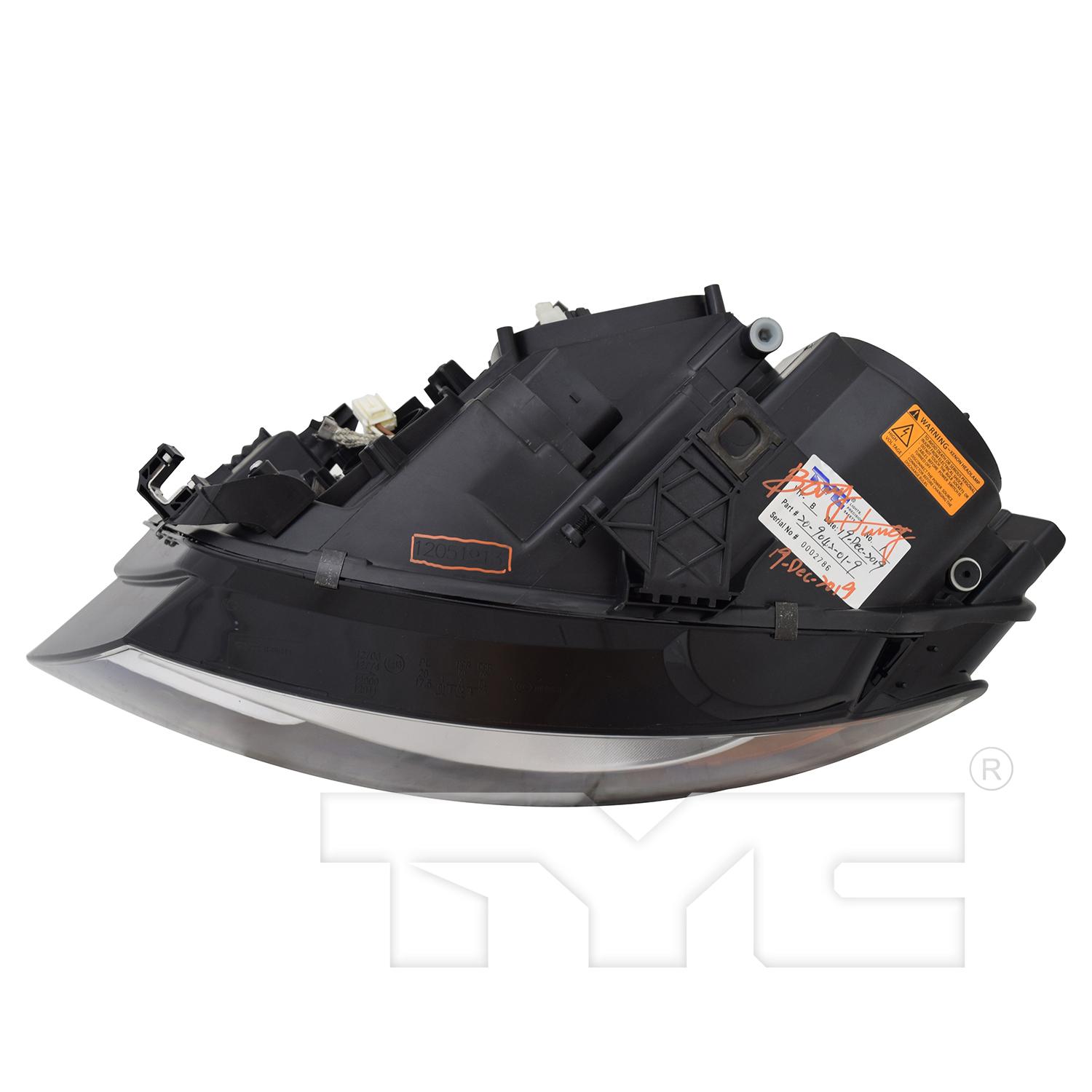 TYC 209042019 - Headlight Assembly TYC 209042019 Headlight Assembly product image 5 of 6