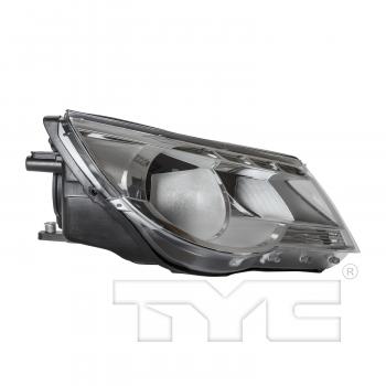 2010 Volkswagen Tiguan Headlight Assembly Right TYC 20905100 image 3 of 4