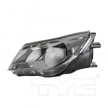 2010 Volkswagen Tiguan Headlight Assembly Left TYC 20905200 image 3 of 4
