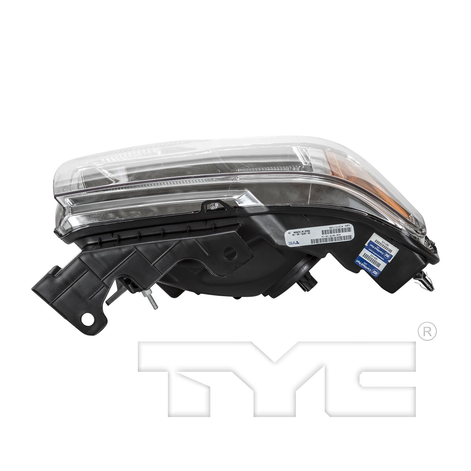 TYC 20907590 - Headlight Assembly TYC 20907590 Headlight Assembly product image 5 of 6