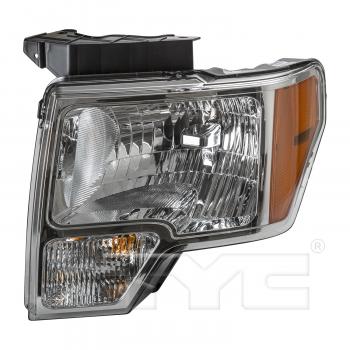 2013 Ford F-150 Headlight Assembly Left TYC 209076909 image 1 of 4