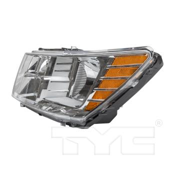 2009 Dodge Journey Headlight Assembly Left TYC 209078009 image 3 of 4