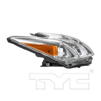 2012 Toyota Prius Headlight Assembly Right TYC 209091919 image 3 of 4