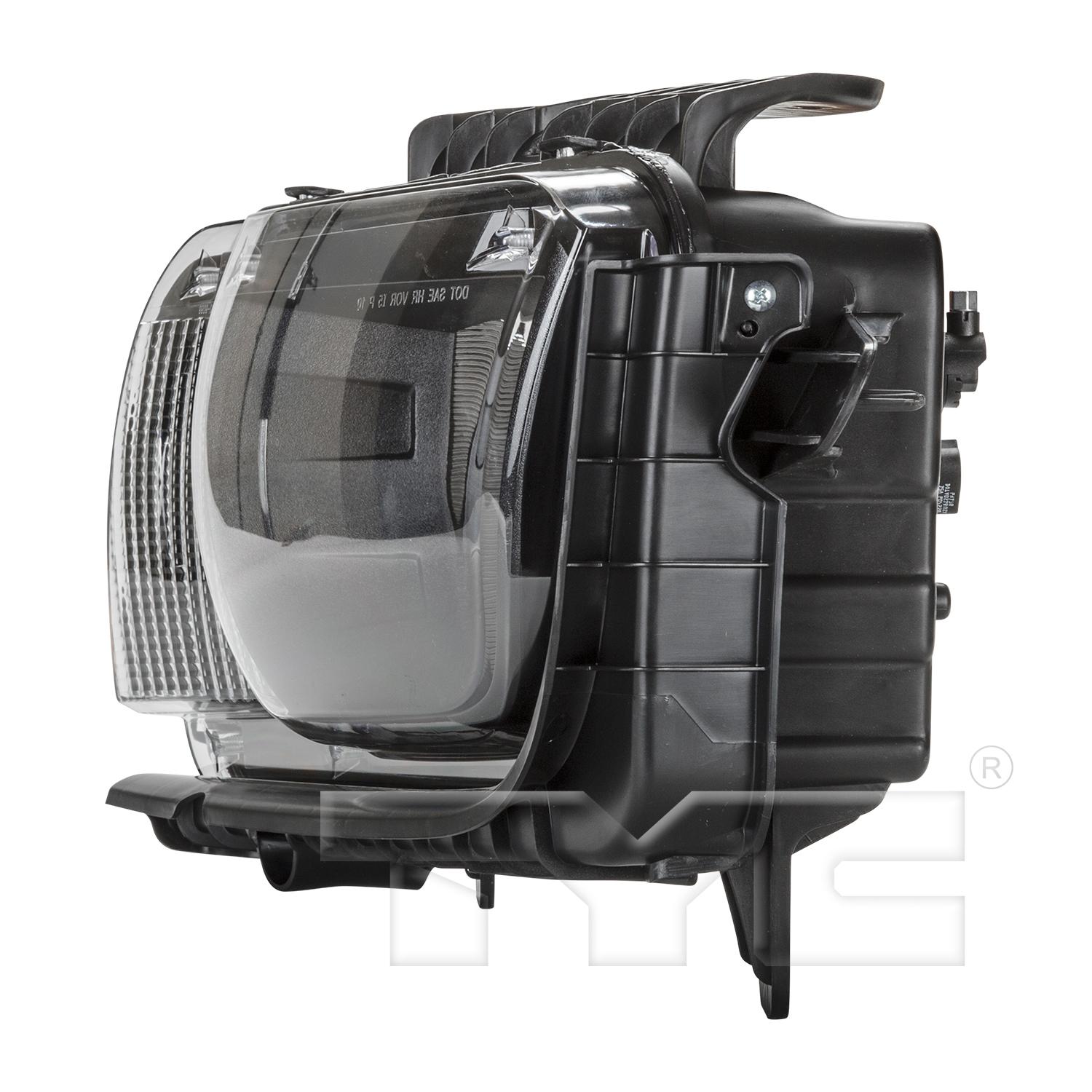 TYC 20910000 Headlight Assembly product image 3 of 6