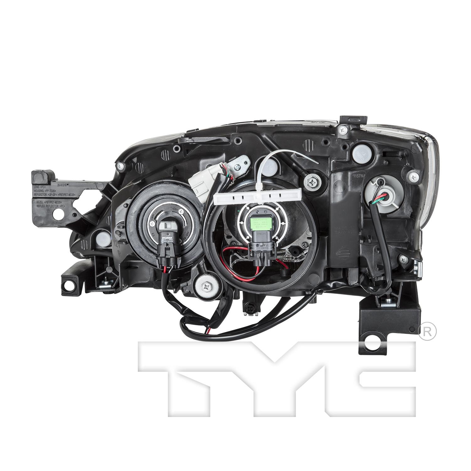 TYC 209121909 Headlight Assembly product image 2 of 2