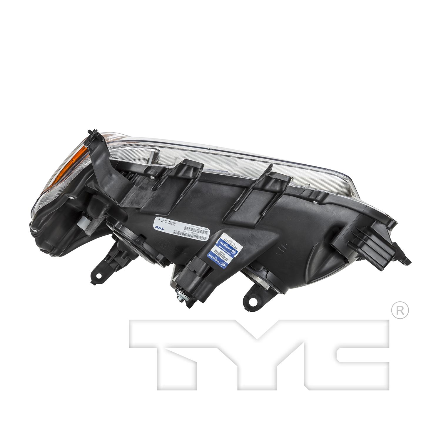 TYC 209125911 Headlight Assembly product image 6 of 6