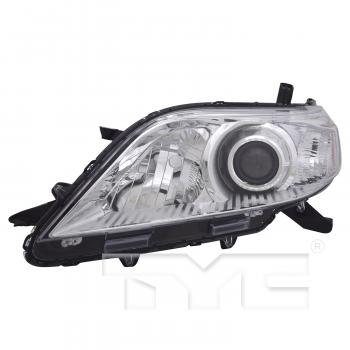 2014 Toyota Sienna Headlight Assembly Left TYC 209138819 image 4 of 4