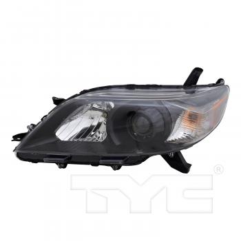 2014 Toyota Sienna Headlight Assembly Left TYC 209138909 image 1 of 4
