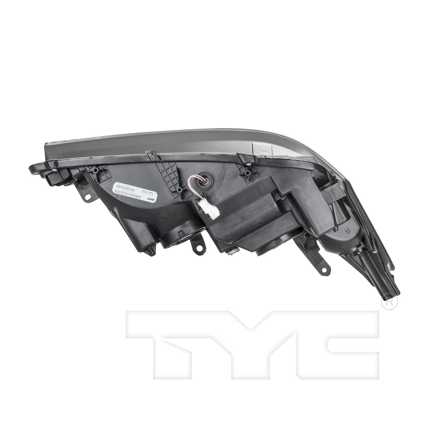 TYC 20916200 - Headlight Assembly TYC 20916200 Headlight Assembly product image 6 of 6