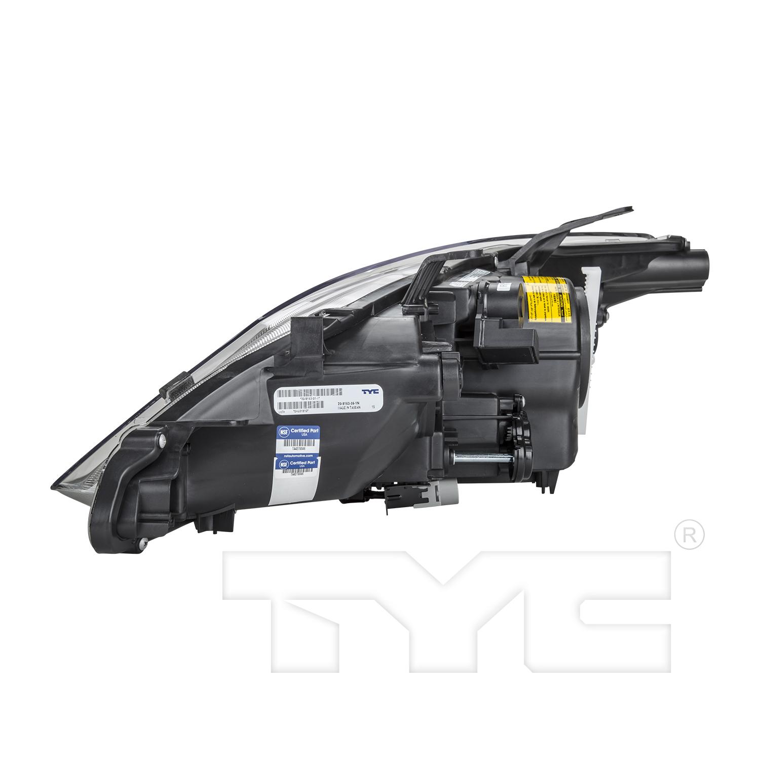 TYC 20916301 - Headlight Assembly TYC 20916301 Headlight Assembly product image 4 of 6