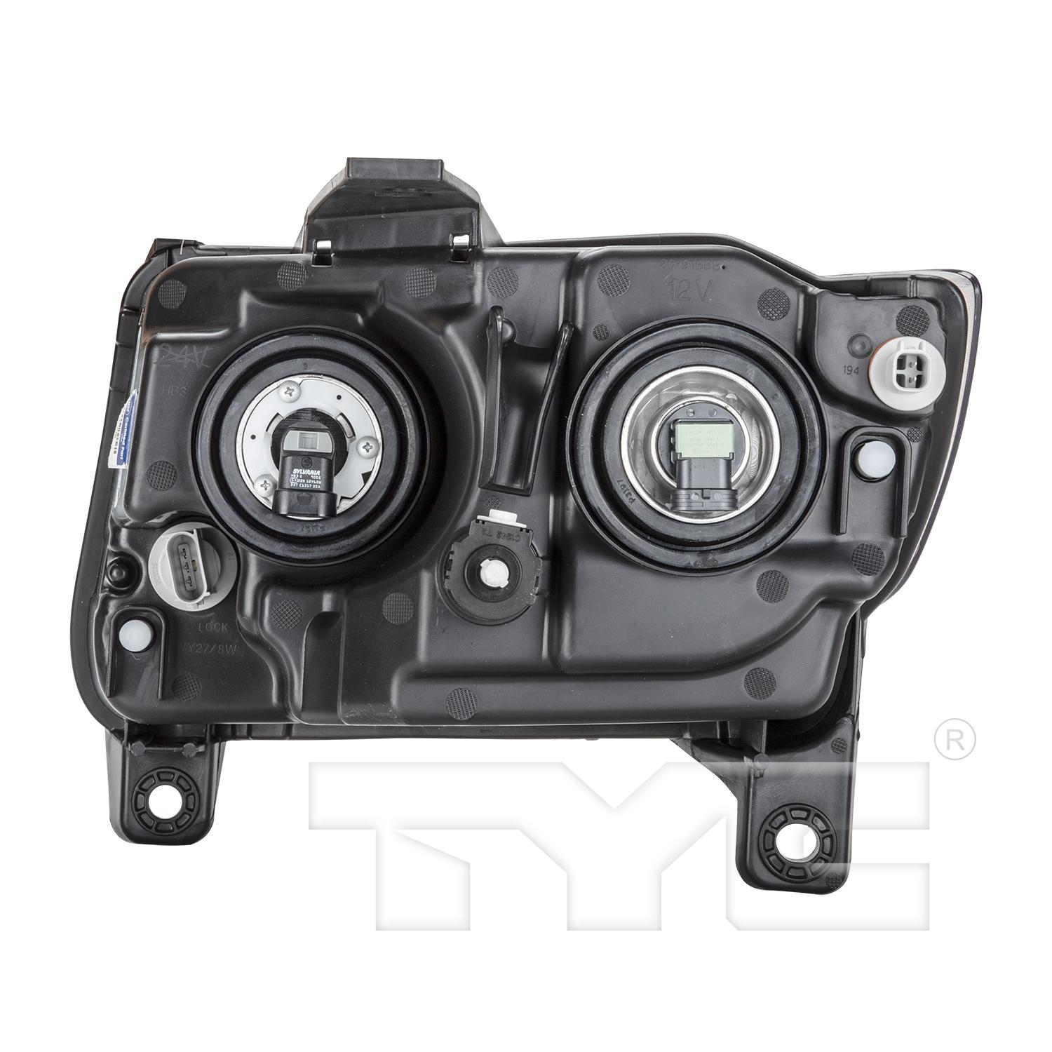 TYC 20916500 - Headlight Assembly TYC 20916500 Headlight Assembly product image 2 of 6