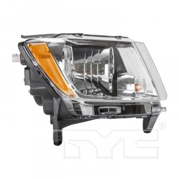 2013 Jeep Grand Cherokee Headlight Assembly Right TYC 20916500 image 3 of 4