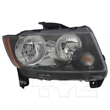 2017 Jeep Compass Headlight Assembly Right TYC 209165809 image 1 of 4