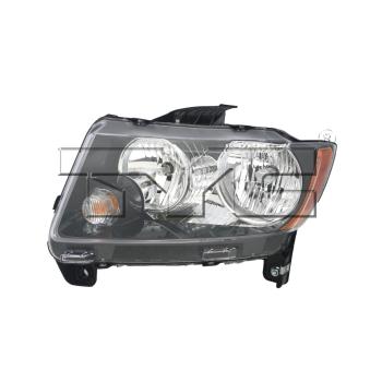 2017 Jeep Compass Headlight Assembly Left TYC 20916680 image 1 of 2
