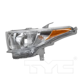 2013 Toyota Highlander Headlight Assembly Left TYC 209170009 image 3 of 4