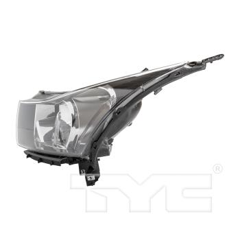 2012 Chevrolet Cruze Headlight Assembly Left TYC 209180009 image 4 of 4