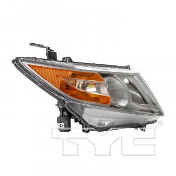 2013 Honda Odyssey Headlight Assembly Right TYC 209187009 image 3 of 4