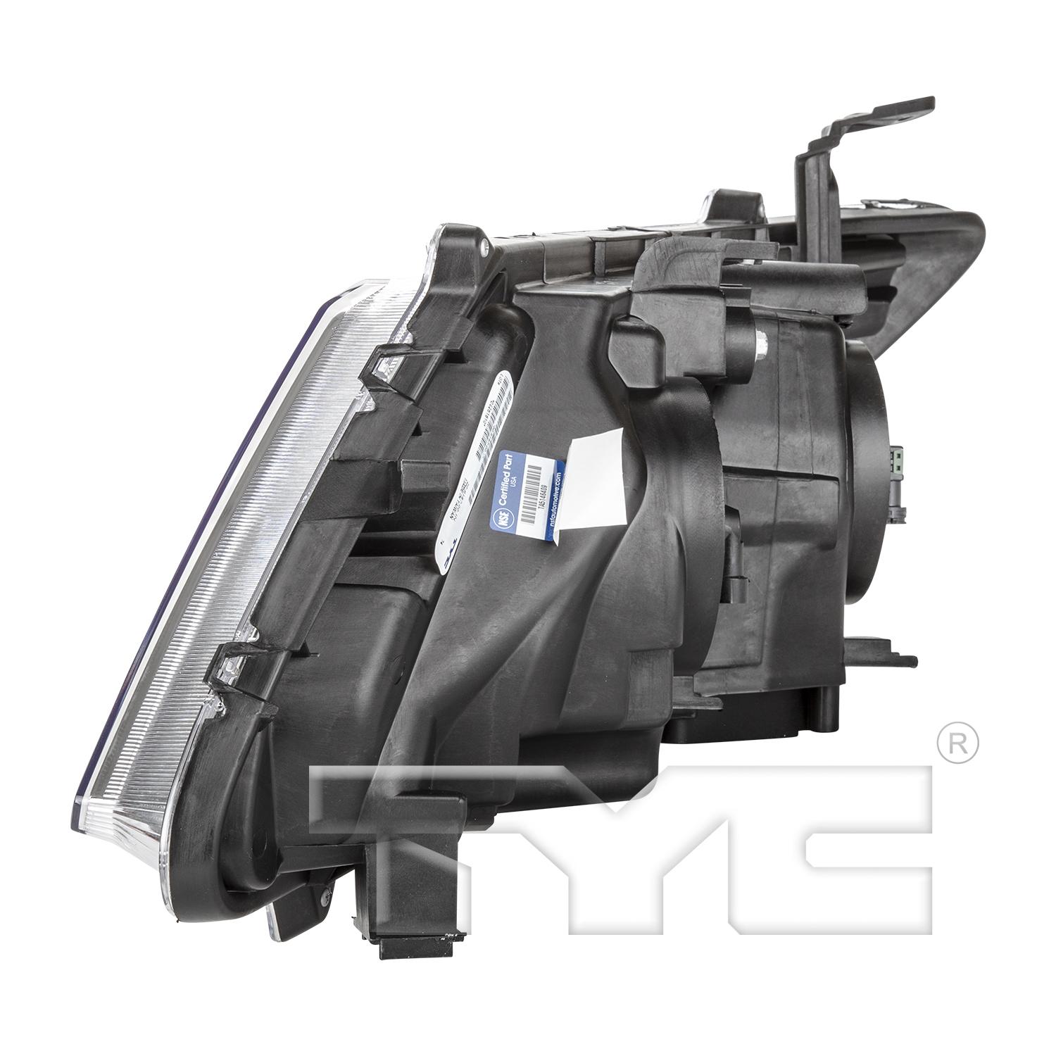 TYC 209187009 Headlight Assembly product image 4 of 6