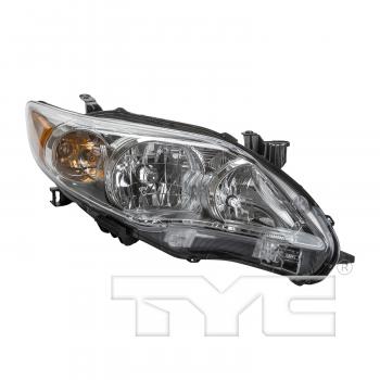 2012 Toyota Corolla Headlight Assembly