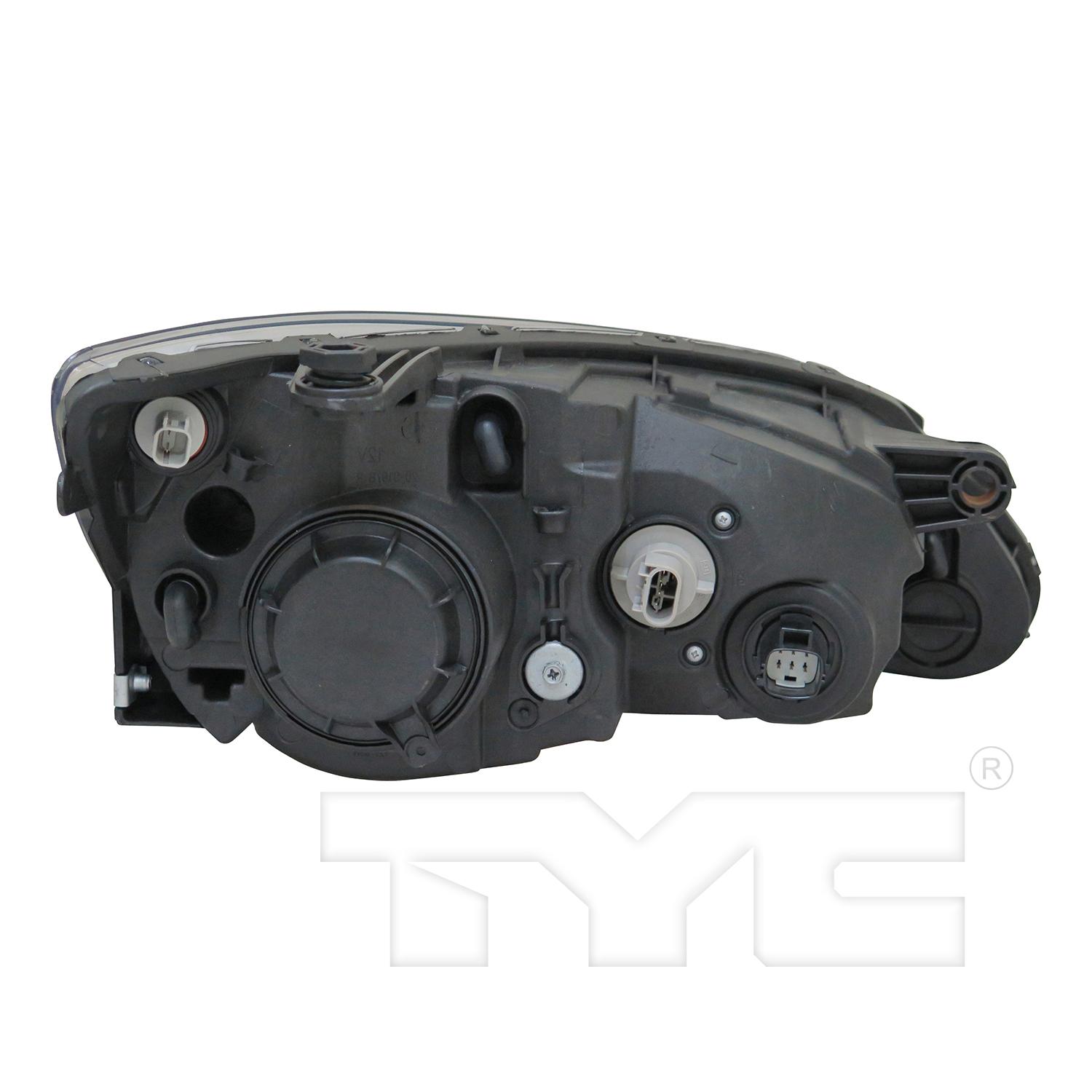 TYC 20919800 Headlight Assembly product image 2 of 6