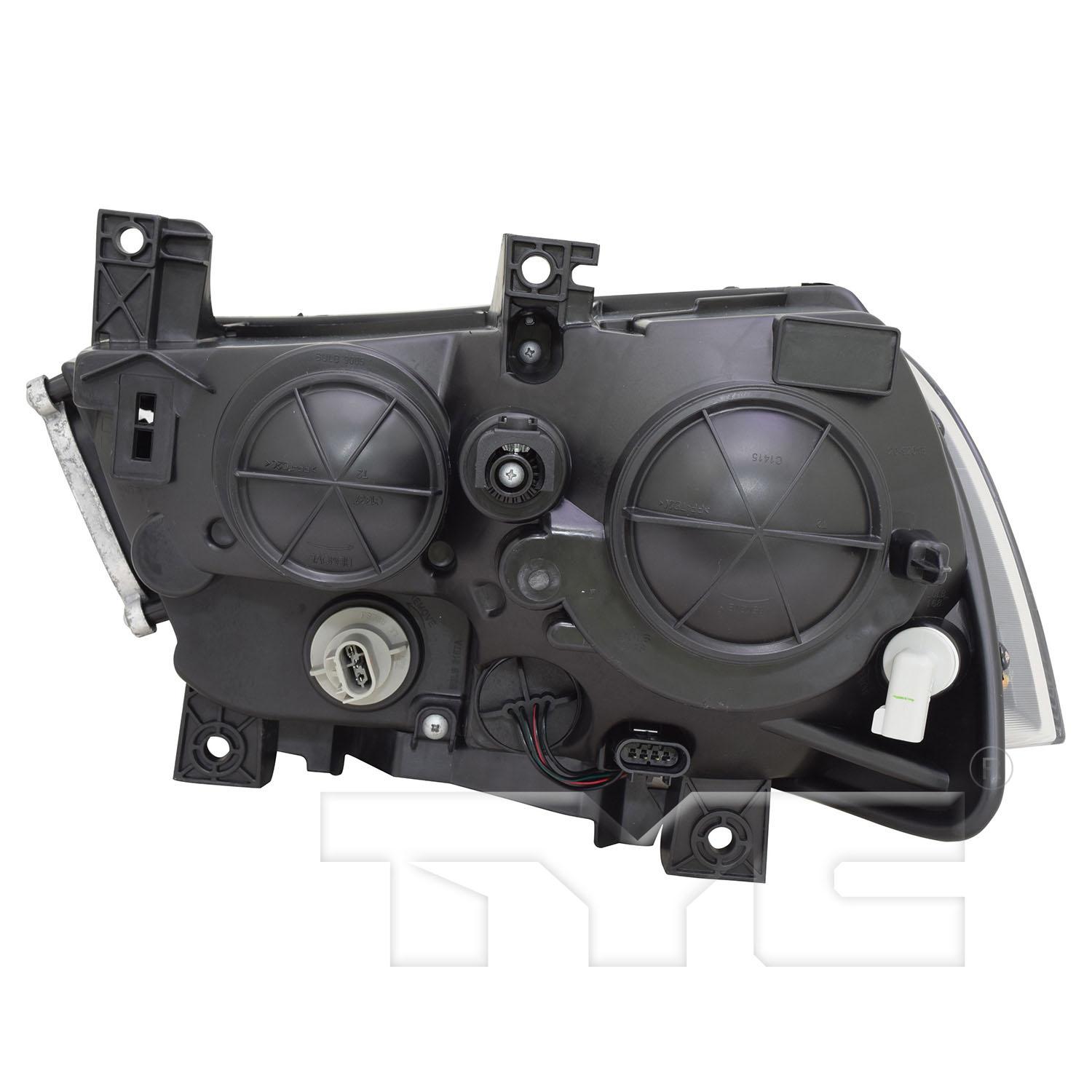 TYC 20920100 - Headlight Assembly TYC 20920100 Headlight Assembly product image 2 of 6