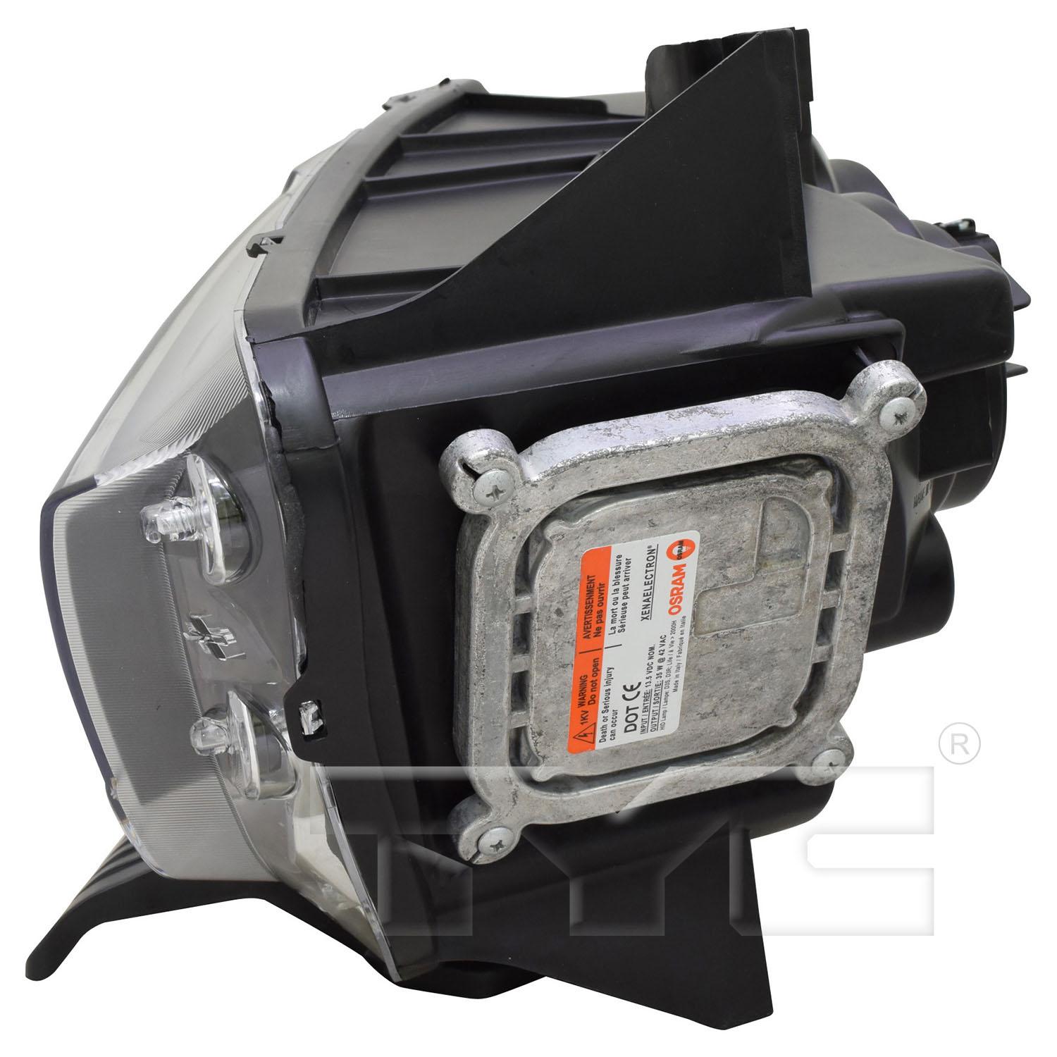 TYC 20920100 - Headlight Assembly TYC 20920100 Headlight Assembly product image 4 of 6